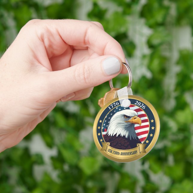 Porte-clés 250th Anniversary USA Patriotic | 1776–2026 (main)