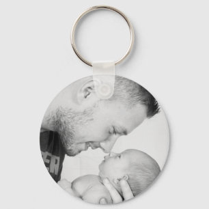Porte-clés 2 photo personnalisée double face