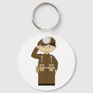 Porte-clés 2ÈME GUERRE MONDIALE British Army Porte - clé priv