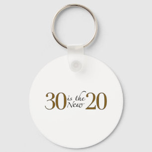 Porte-clés 30 est les nouveaux 20