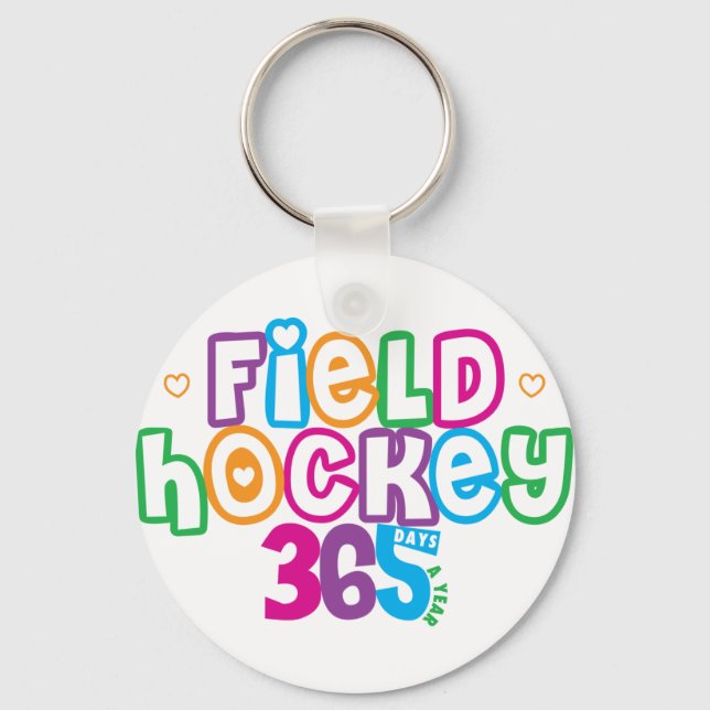 Porte-clés 365 Hockey sur gazon (Recto)