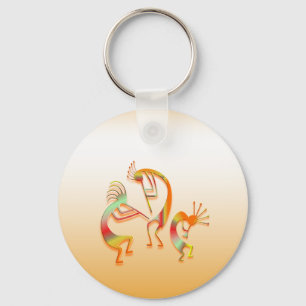 Porte-clés 3 Kokopelli