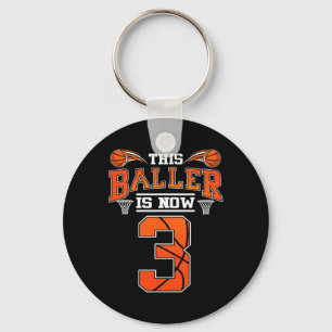 Porte-clés 3e anniversaire Bysketbyll Ce Byller est maintenan