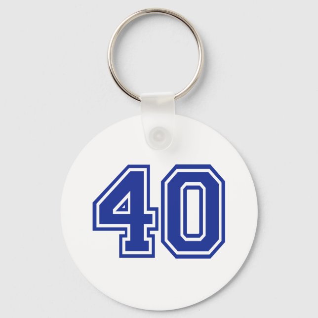 Porte-clés 40 - Quarante (Recto)