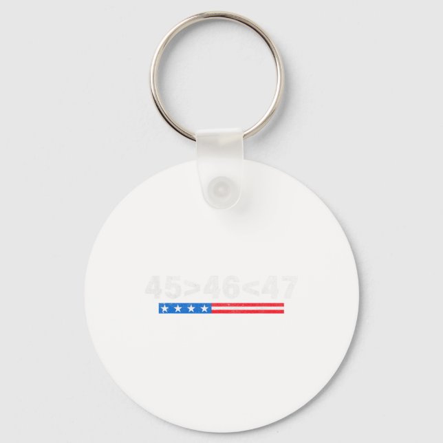 Porte-clés 45 Est Supérieur À 46 (Recto)
