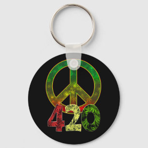 Porte-clés 4 20 Paix