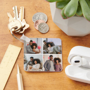 Porte-clés 4 Coordonnées GPS photo Porte - clé personnalisé