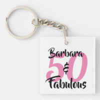 50 et fabuleux fête d'anniversaire personnalisée