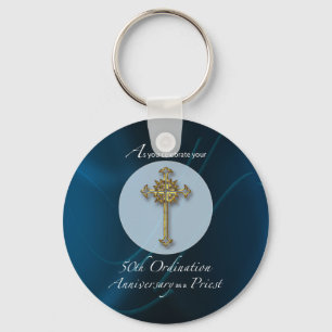 Porte-clés 50e anniversaire de l'ordination du prêtre