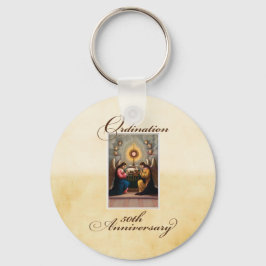 Porte-clés 50e anniversaire d'ordination Anges à l'autel