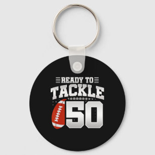 Porte-clés 50e anniversaire - Football Anniversaire - 50e Bir