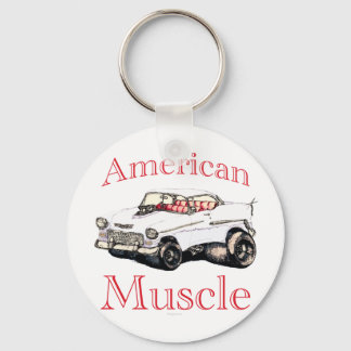 Porte-clés 55 chevy American Muscle