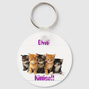 Porte-clés 5 chatons