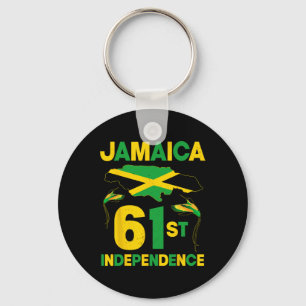 Porte-clés 61e anniversaire de l'indépendance de la Jamaïque 