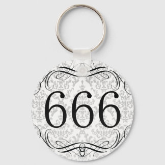 Porte-clés 666 Indicatif régional