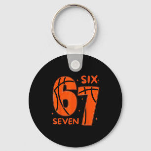 Porte-clés 67 Basket Six Seven 6 7 Mème 6