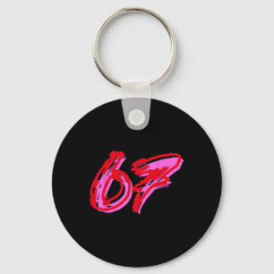 Porte-clés 67 Mème