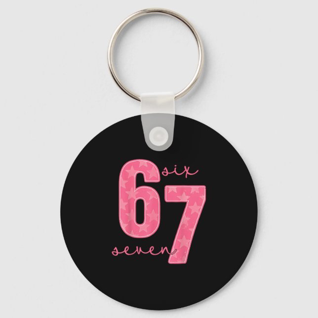 Porte-clés 67 Mème amusant 1 (Recto)