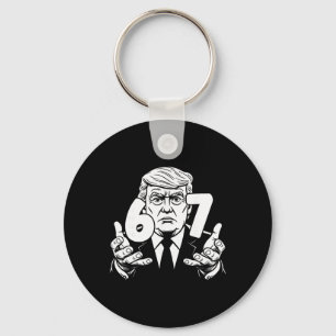 Porte-clés 67 Meme Drôle Trump 67 Mains Meme Argot 6 7 Mains 