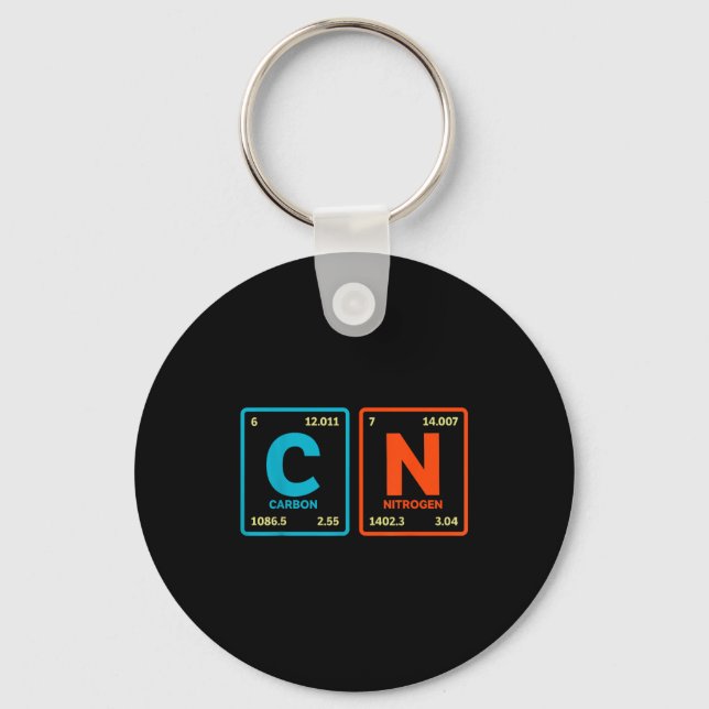 Porte-clés 67 Meme Funny Teacher Science Periodic Table Retro (Recto)