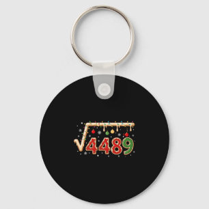 Porte-clés 67 Meme Noël Racine Carrée 4489 Six Sept Mathémati