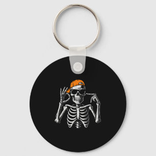 Porte-clés 67 Mème Squelette tendance Halloween Drôle Six Sep