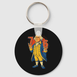 Porte-clés 67 mèmes drôles de George Washington Six Seven Gen