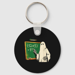 Porte-clés 67 Prof Halloween Fantôme Six Sept Mème Brainrot