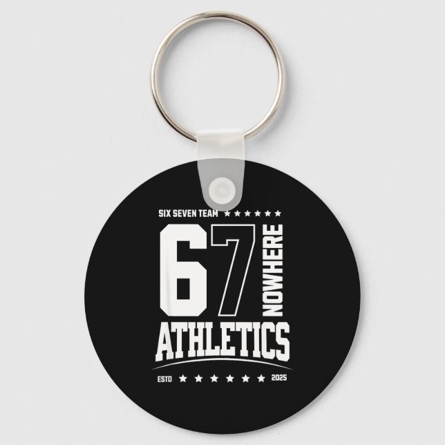 Porte-clés 67 Six Seven Srts Athletics  (Recto)