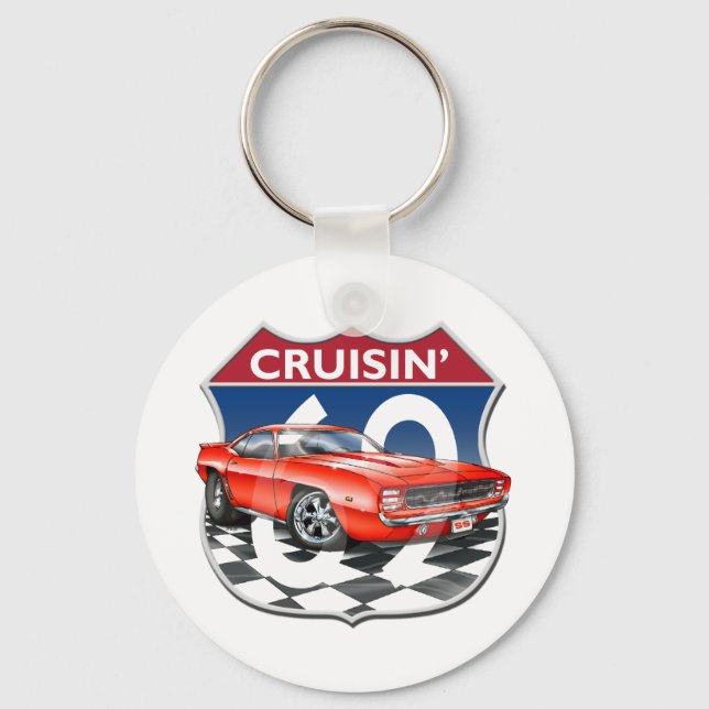 Porte-clés 69 Camaro (Recto)