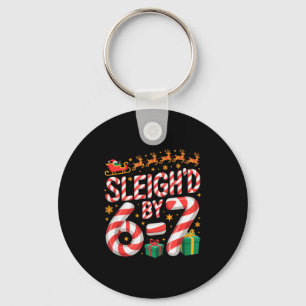 Porte-clés 6-7 Pull de Noël laid Six Sept Xmas 67 Meme