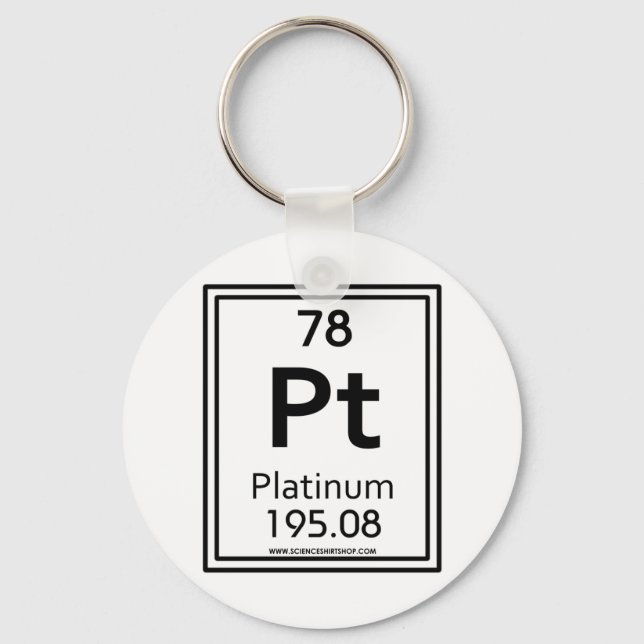 Porte-clés 78 Platine (Recto)