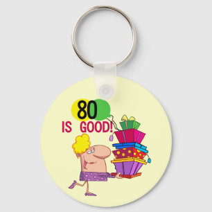 Porte-clés 80 est Bon Anniversaire Tshirts et cadeaux