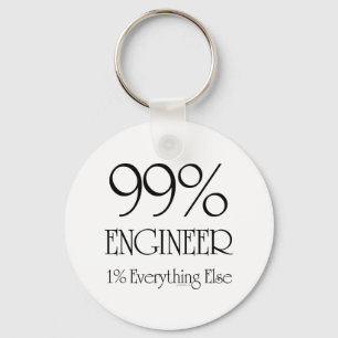 Porte-clés 99 % ingénieur