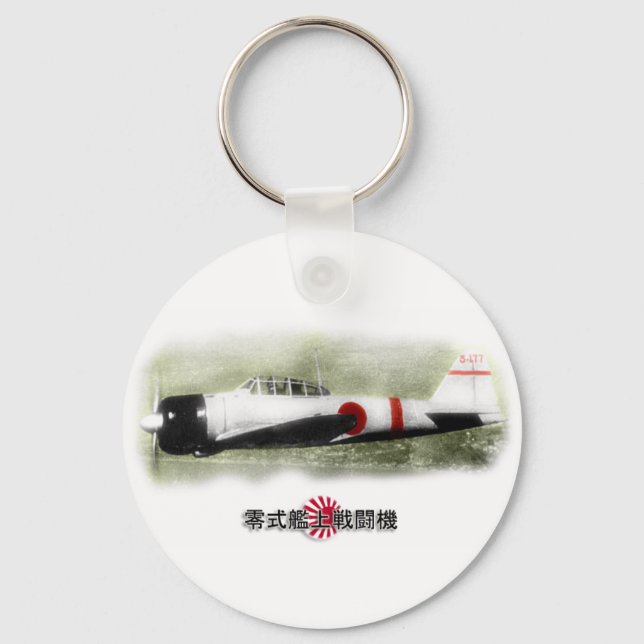 Porte-clés A6M Zero chasseur porte - clé (Recto)