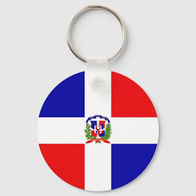 Porte-clés A bas prix ! République dominicaine (Recto)