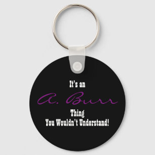 Porte-clés A. Burr Keychain