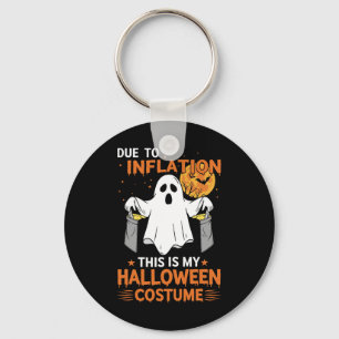 Porte-clés A Cause De L'Inflation C'Est Mon Costume D'Hallowe