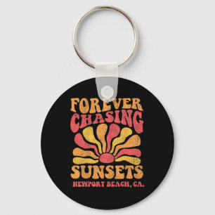 Porte-clés À la poursuite éternelle des couchers de soleil Ne