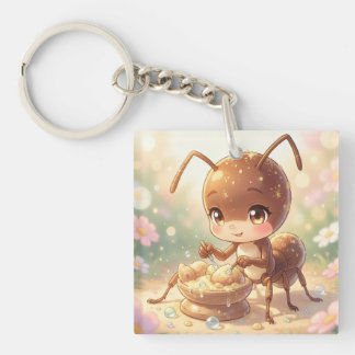 Porte-clés À la recherche de l'or des fleurs.9