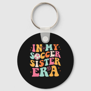 Porte-clés À l'ère de ma sœur footballeuse groovy