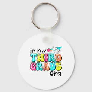 Porte-clés À l'ère de ma troisième année 3e année Prof Back T