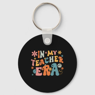 Porte-clés À l'ère de mon professeur, premier jour d'école, r