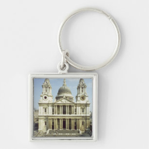 Porte-clés À l'ouest avant de la cathédrale de St Paul, con