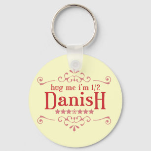 Porte-clés À moitié danois