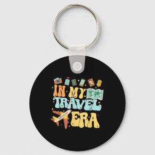 Porte-clés À Mon Époque De Voyage Amusant Voyageur Avion Été