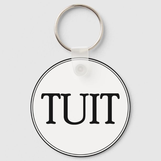 Porte-clés A Round Tuit (Recto)