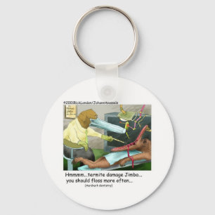 Porte-clés Aardvark Dentistry Funny Toxits & Collectibles