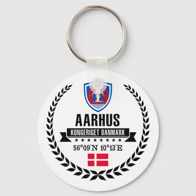 Porte-clés Aarhus (Recto)