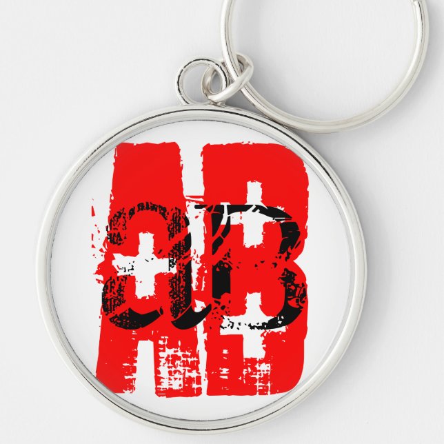 Porte-clés AB + groupe sanguin - Porte - clé (Devant)